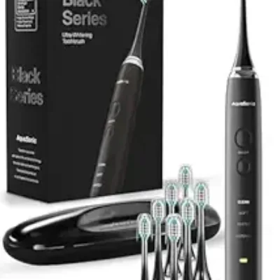 Aquasonic Black Series Ultra Whitening Toothbrush