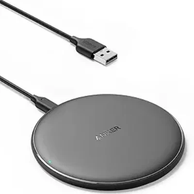Anker 313 Wireless Charger (Pad), Qi-Certified, 10W Max Fast Charging