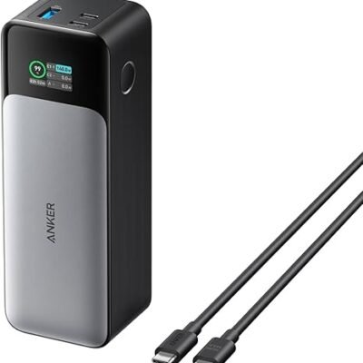 Anker 737 Power Bank, 24,000mAh 3-Port Laptop Portable Charger