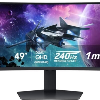 SAMSUNG 49″ Odyssey G9 (G95C) Series DQHD 1000R Curved Gaming Monitor