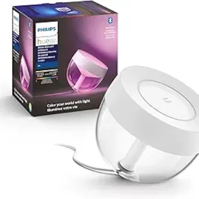 Philips Hue Iris Smart LED Table Lamp, White