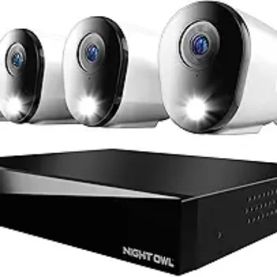 Night Owl 2-Way Audio 12 Channel DVR Video Home Security Camera System