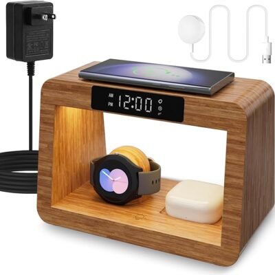 Wireless Charger Station for Samsung, Fast Charging Station