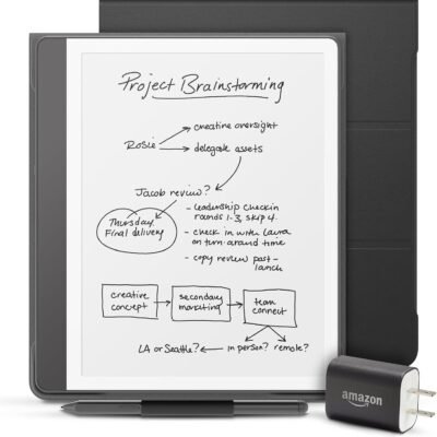 Kindle Amazon Kindle Scribe Essentials Bundle including Kindle Scribe (64GB) (10.2″)