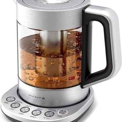 Vianté Electric Kettle With Infuser For Loose Leaf