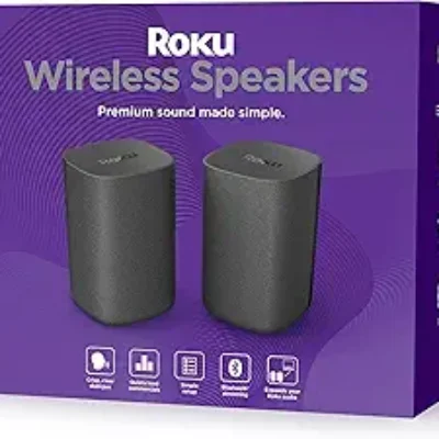 Roku Wireless Speakers (for Roku Streambars or Roku TV)