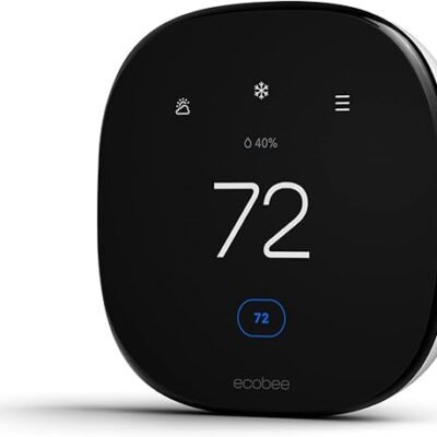 ecobee Smart Thermostat Enhanced - Programmable Wifi Thermostat - Works with Siri, Alexa, Google Assistant - Energy Star Certified - Smart Home