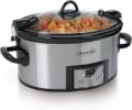 Crock-Pot 6 Quart Cook & Carry Programmable Slow Cooker with Digital Timer